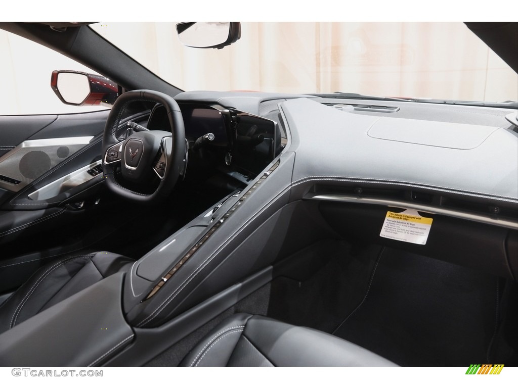 2023 Chevrolet Corvette Stingray Coupe Jet Black Dashboard Photo #146070480