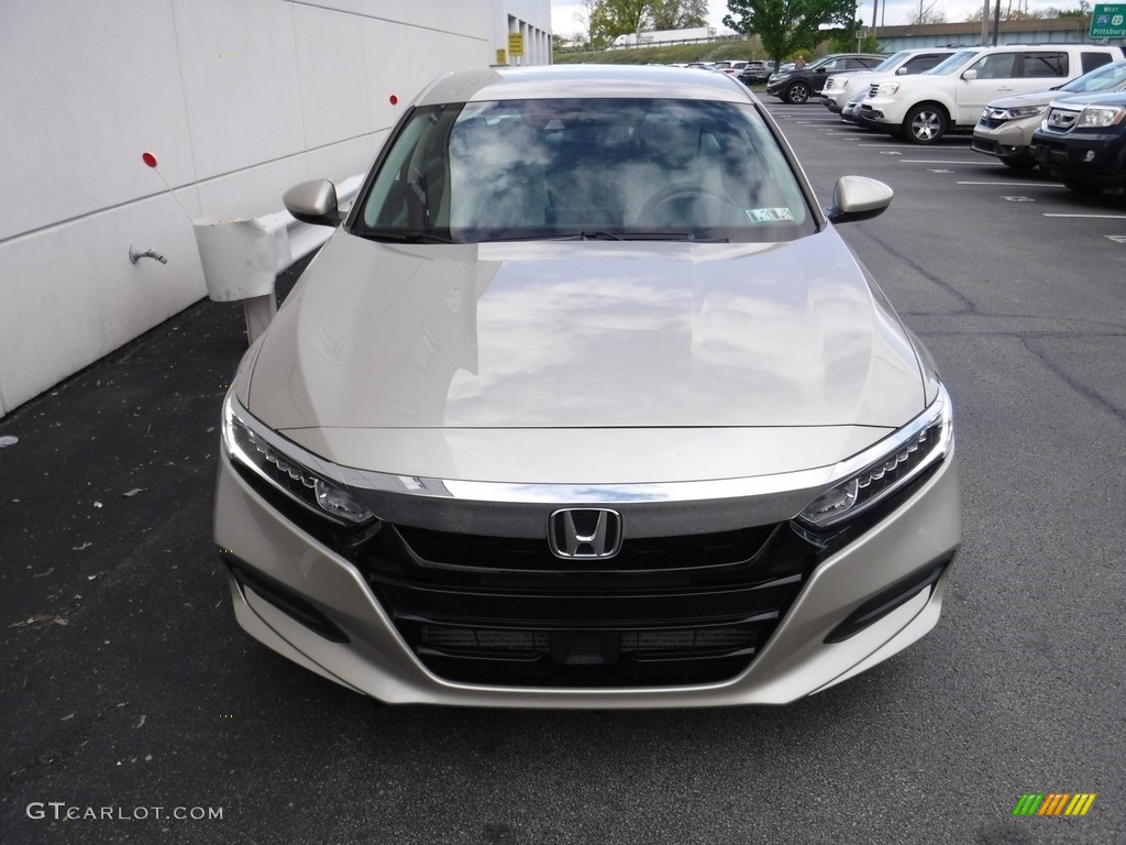 2018 Accord LX Sedan - Champagne Frost Pearl / Gray photo #4
