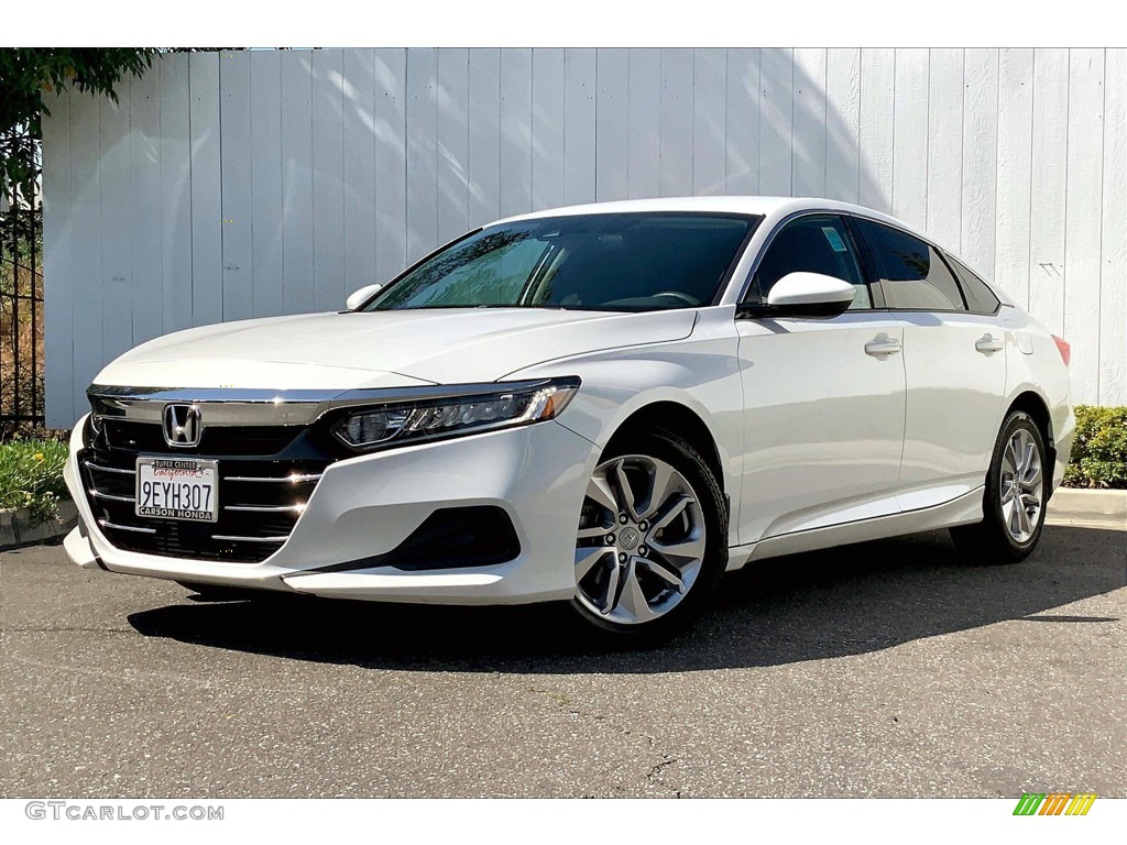 2021 Accord LX - Platinum White Pearl / Black photo #12