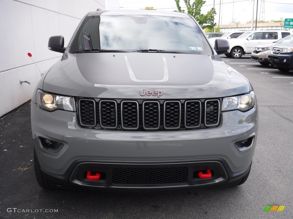 2020 Grand Cherokee Trackhawk 4x4 - Sting-Gray / Ruby Red/Black photo #6