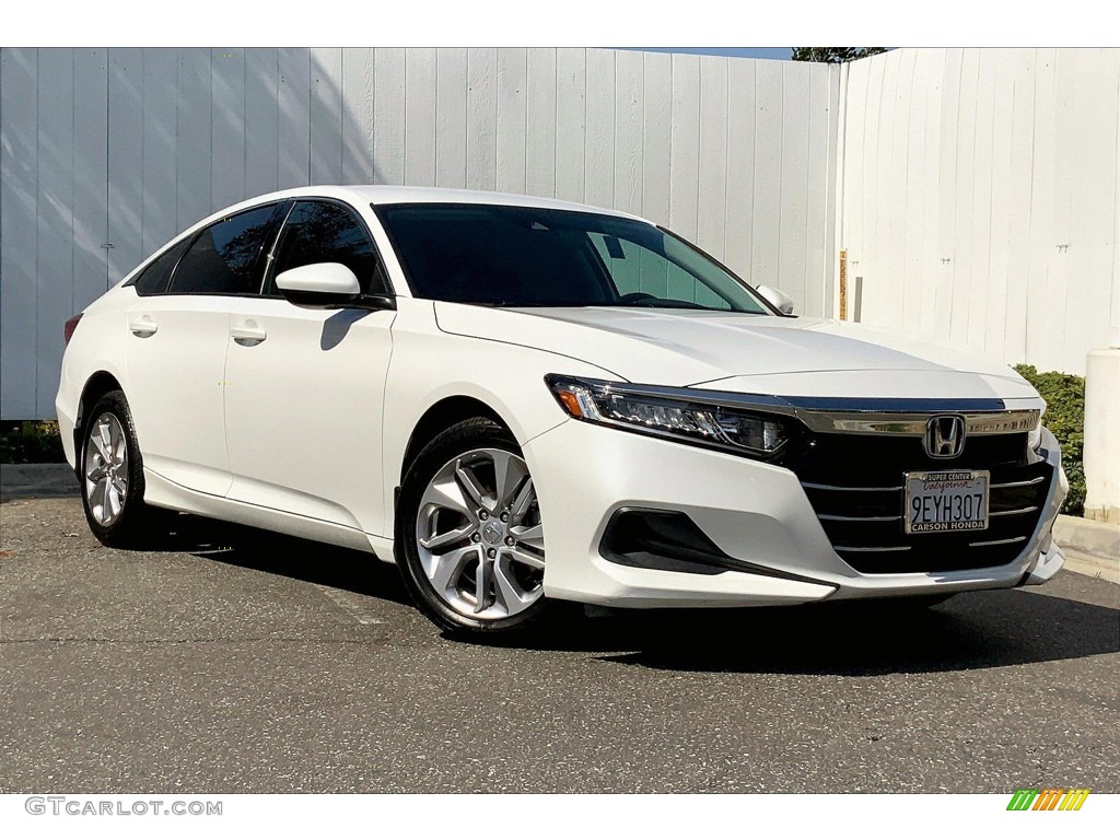 2021 Accord LX - Platinum White Pearl / Black photo #33
