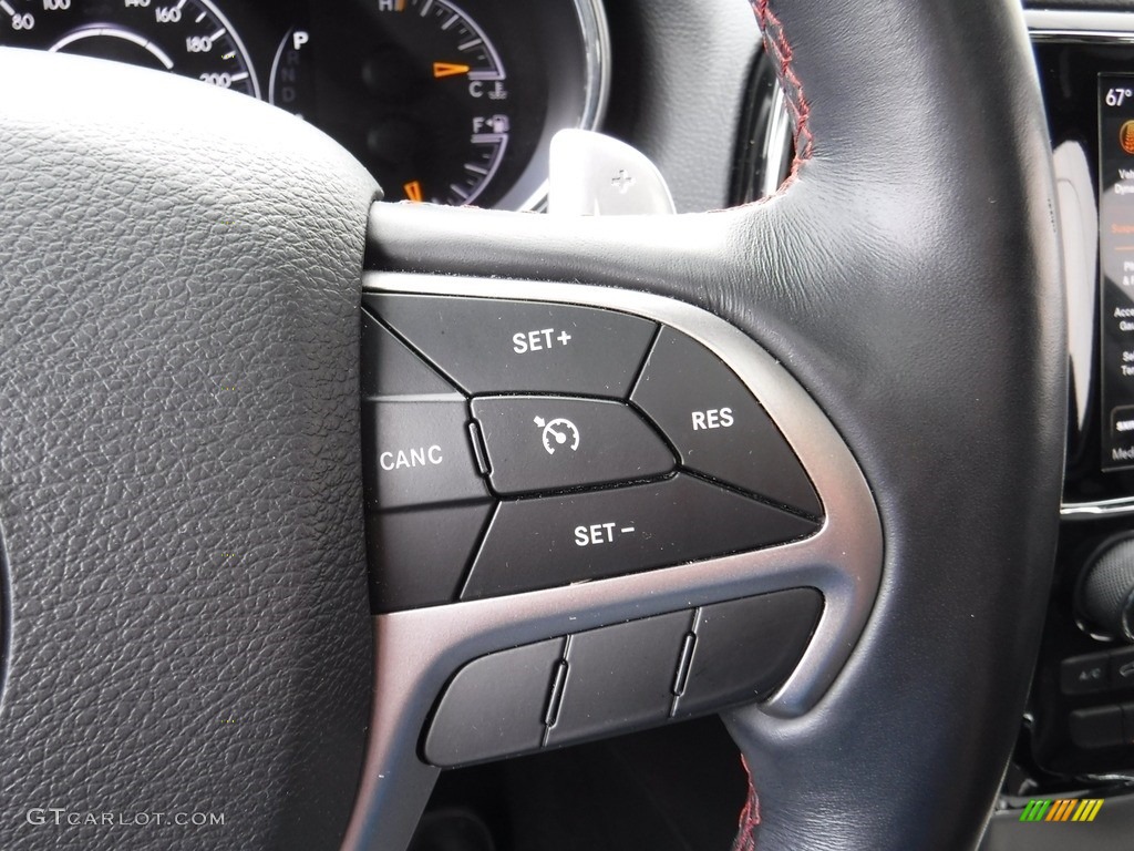 2020 Grand Cherokee Trackhawk 4x4 - Sting-Gray / Ruby Red/Black photo #34