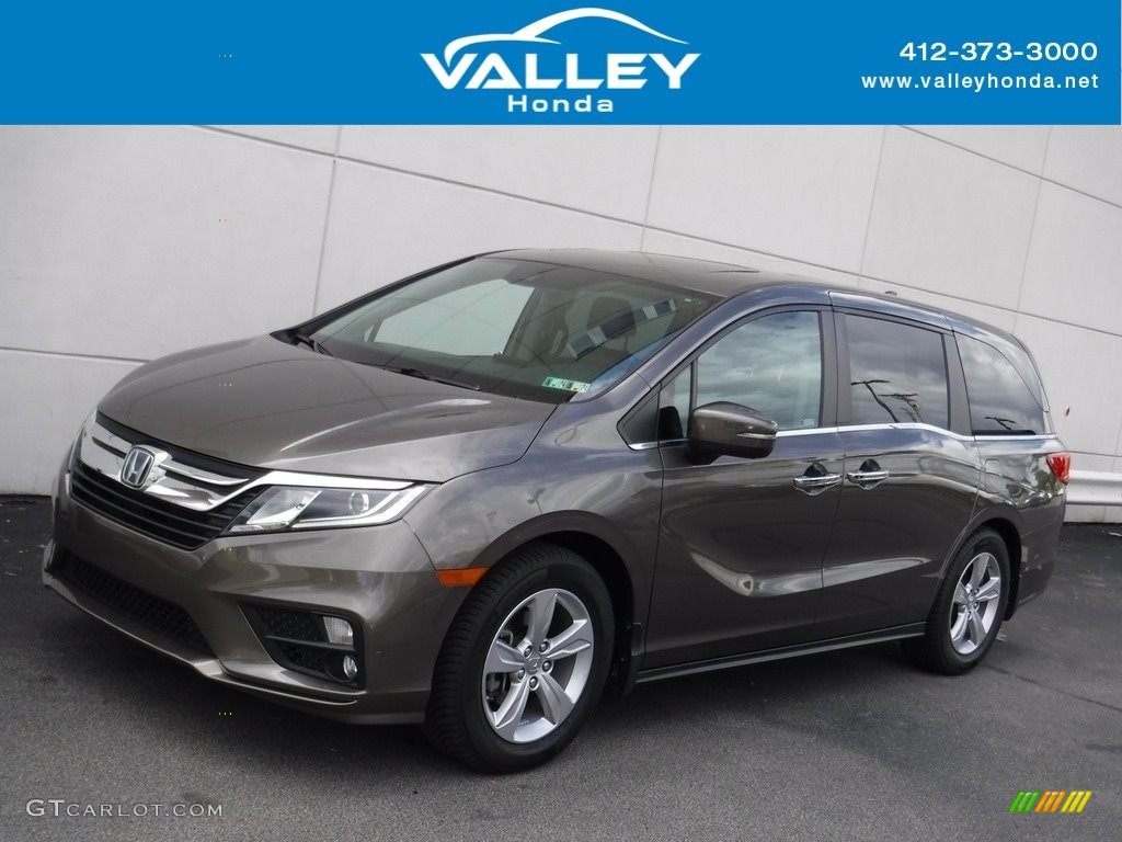 2019 Odyssey EX-L - Pacific Pewter Metallic / Mocha photo #1