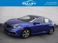 Aegean Blue Metallic - Civic LX Sedan Photo No. 1