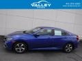 Aegean Blue Metallic - Civic LX Sedan Photo No. 2