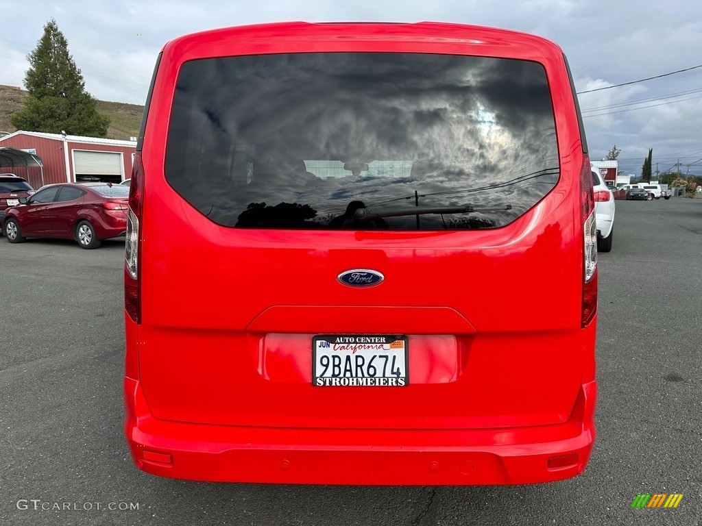 Race Red 2016 Ford Transit Connect XLT Wagon Exterior Photo #146071701