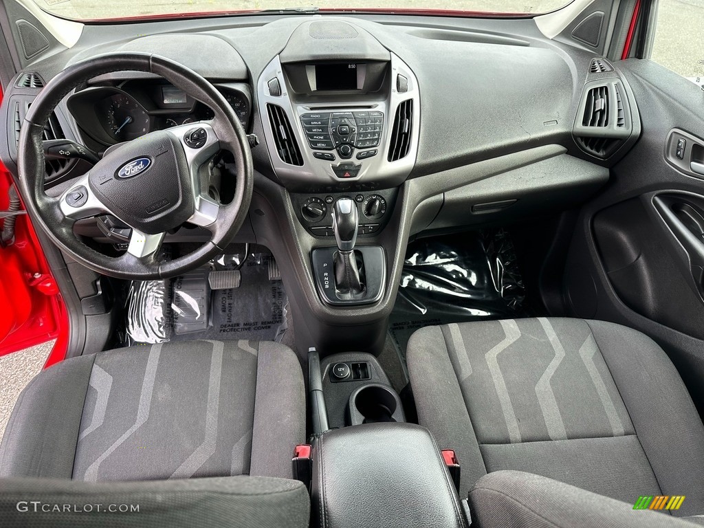 Charcoal Black Interior 2016 Ford Transit Connect XLT Wagon Photo #146071866