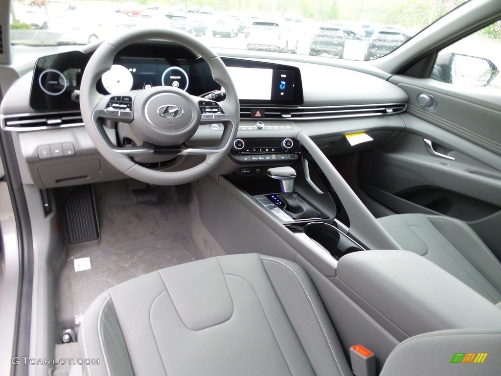 2023 Elantra SEL - Fluid Metal / Medium Gray photo #13
