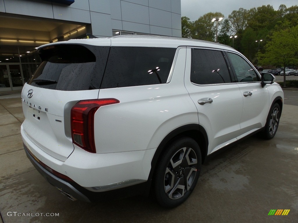 2023 Palisade Limited AWD - Hyper White / Black photo #2