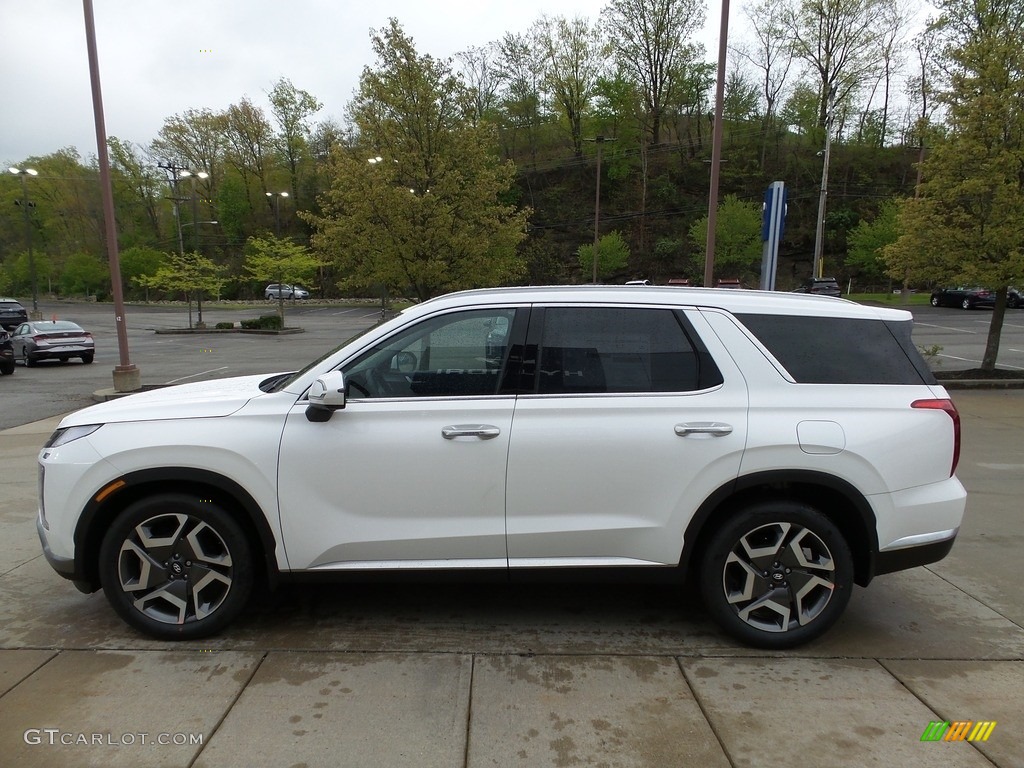 2023 Palisade Limited AWD - Hyper White / Black photo #6