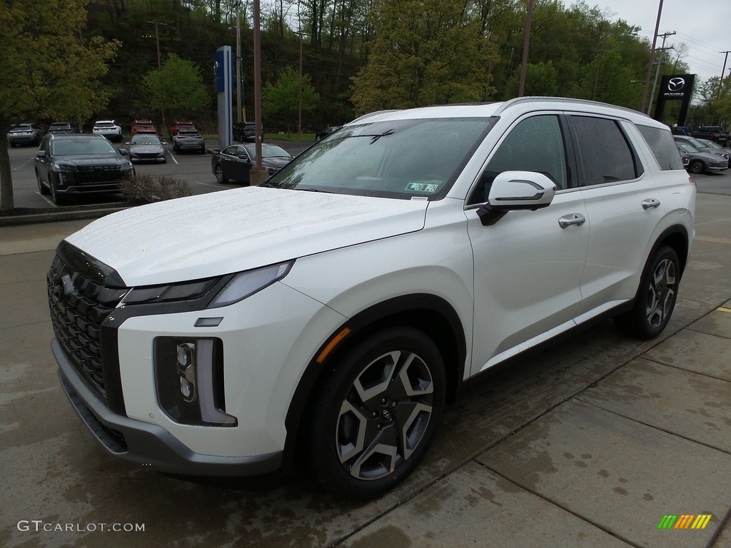 2023 Palisade Limited AWD - Hyper White / Black photo #7