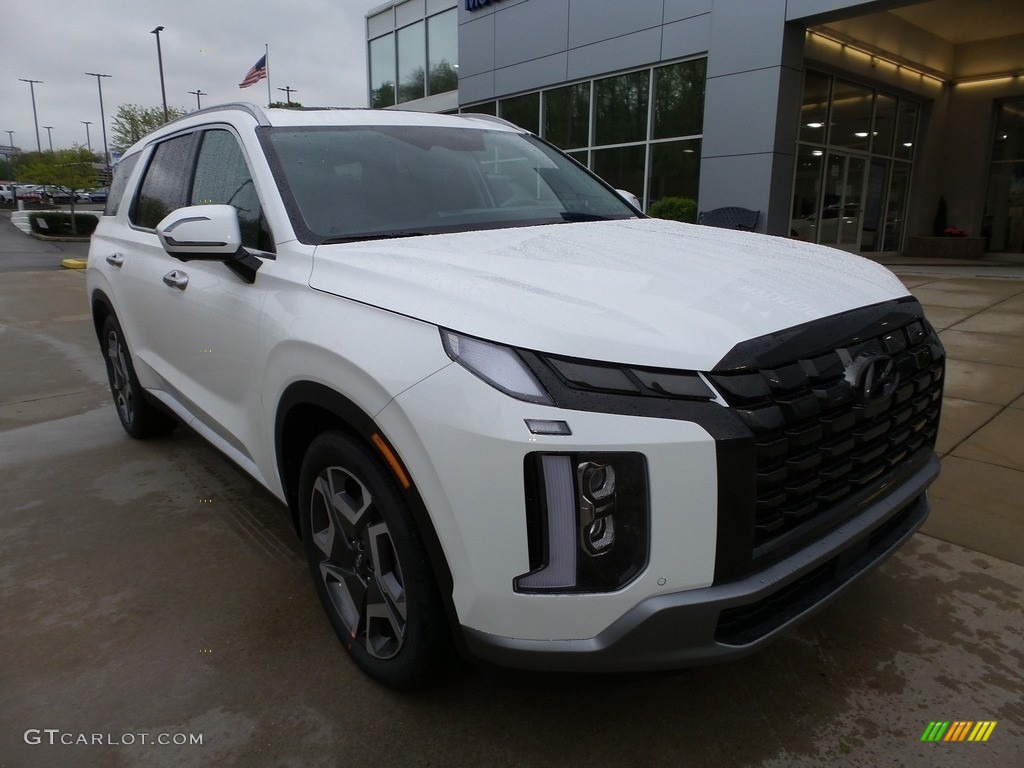 2023 Palisade Limited AWD - Hyper White / Black photo #9