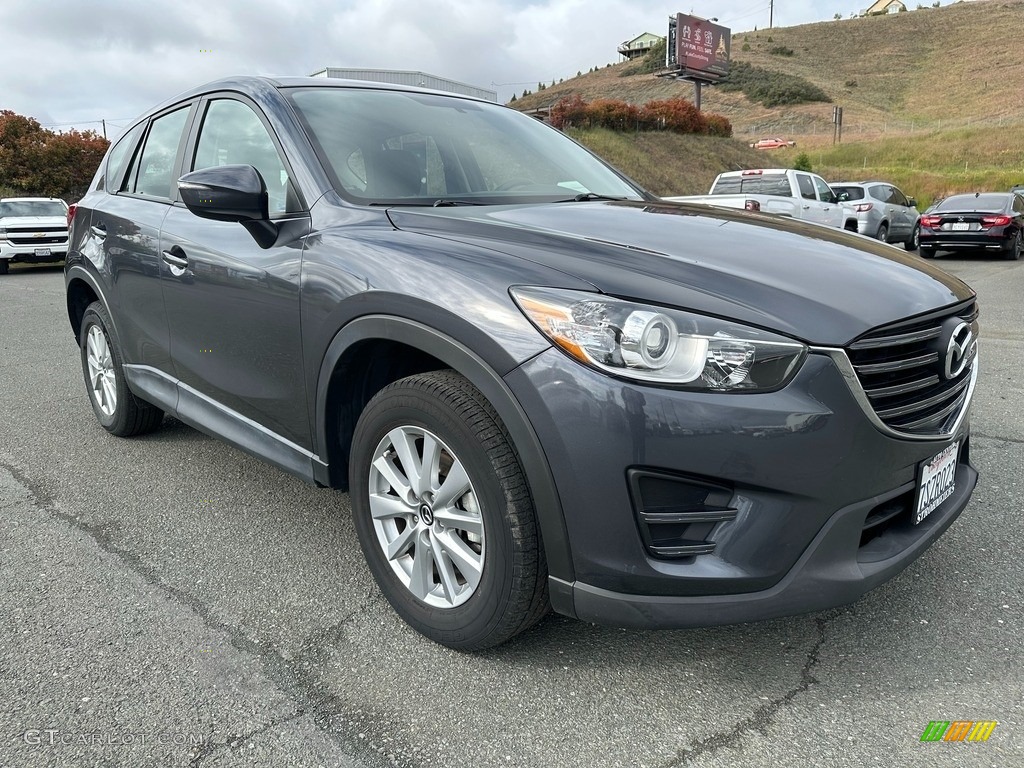 Meteor Gray Mica 2016 Mazda CX-5 Sport Exterior Photo #146072280