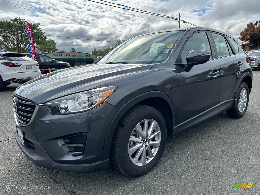 2016 CX-5 Sport - Meteor Gray Mica / Black photo #3