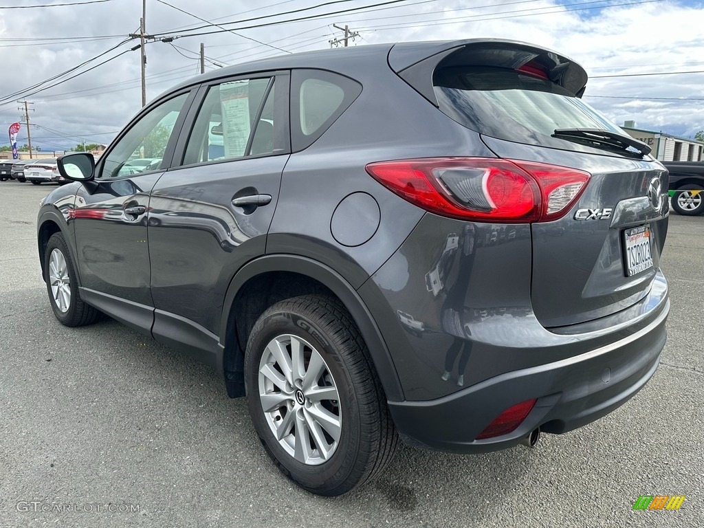 2016 CX-5 Sport - Meteor Gray Mica / Black photo #4