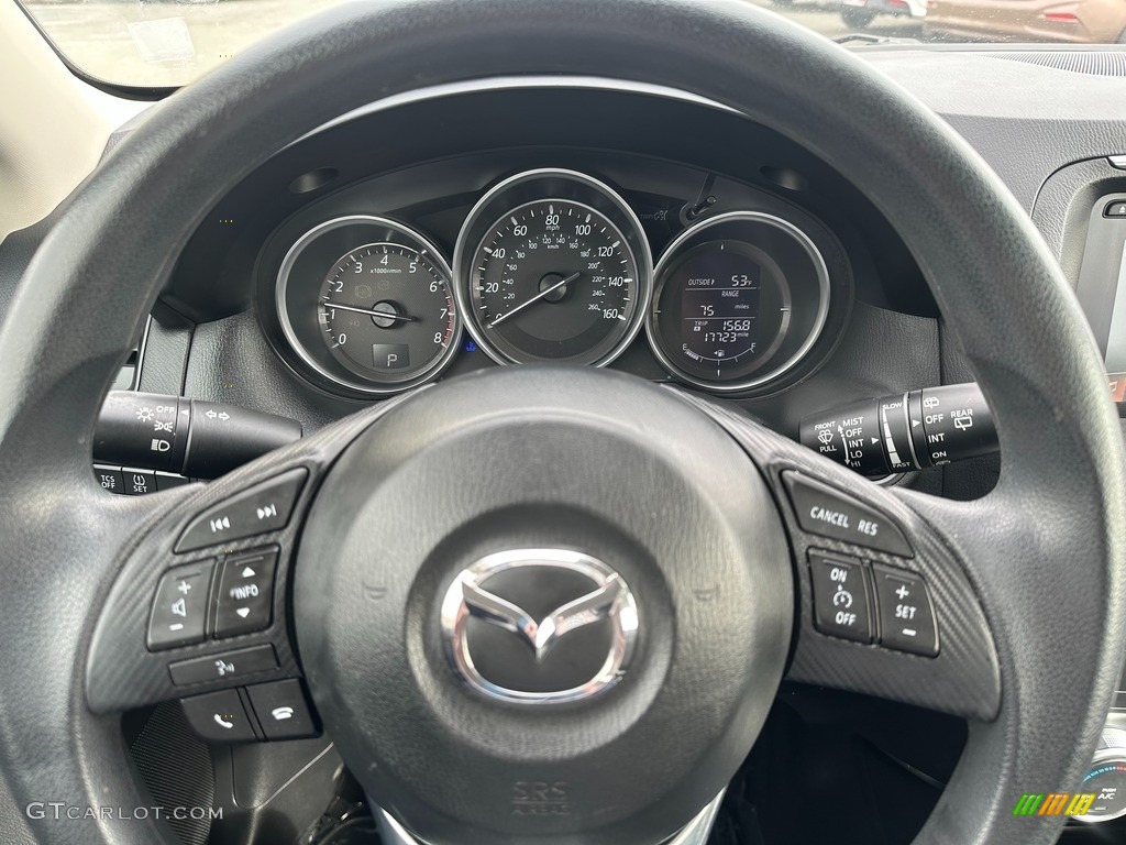 2016 CX-5 Sport - Meteor Gray Mica / Black photo #8