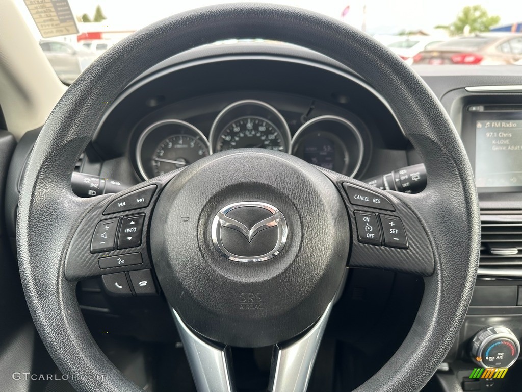 2016 CX-5 Sport - Meteor Gray Mica / Black photo #9