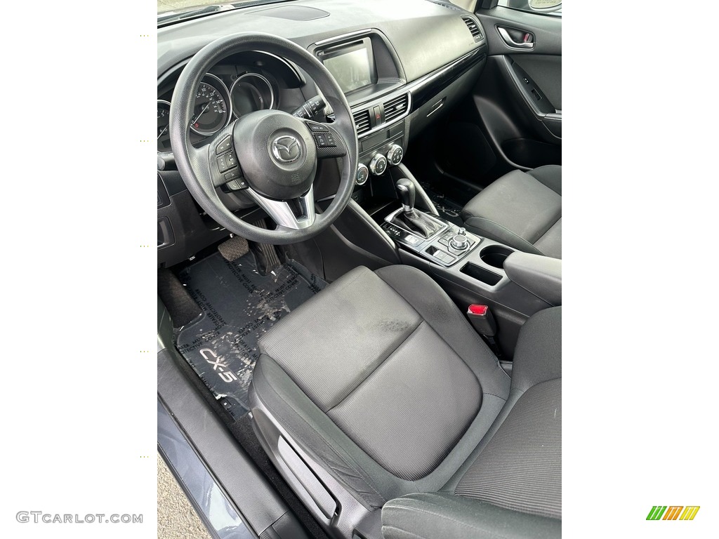 2016 CX-5 Sport - Meteor Gray Mica / Black photo #12