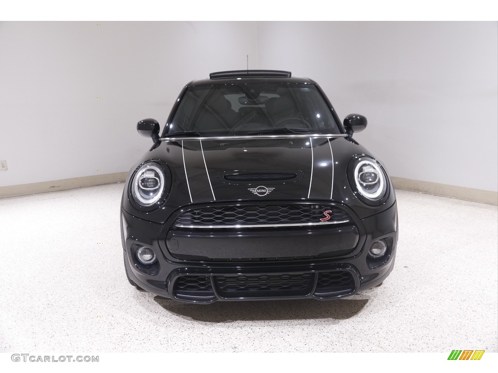 2021 Hardtop Cooper S 4 Door - Midnight Black Metallic / Carbon Black photo #2
