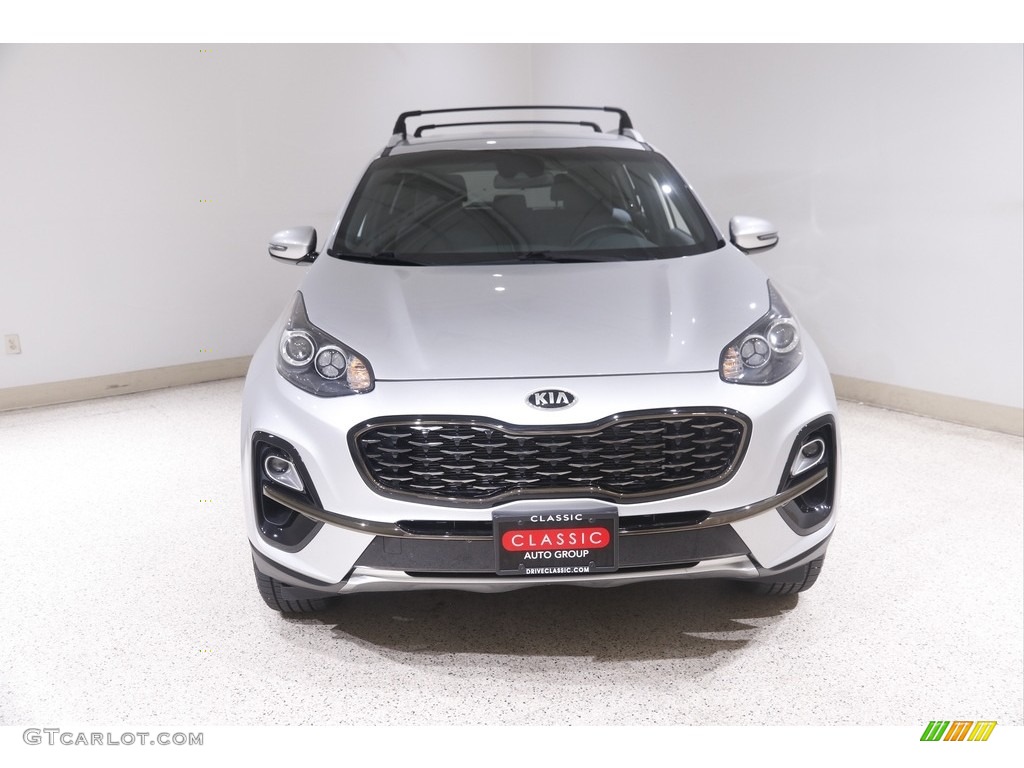 2020 Sportage S AWD - Sparkling Silver / Black photo #2