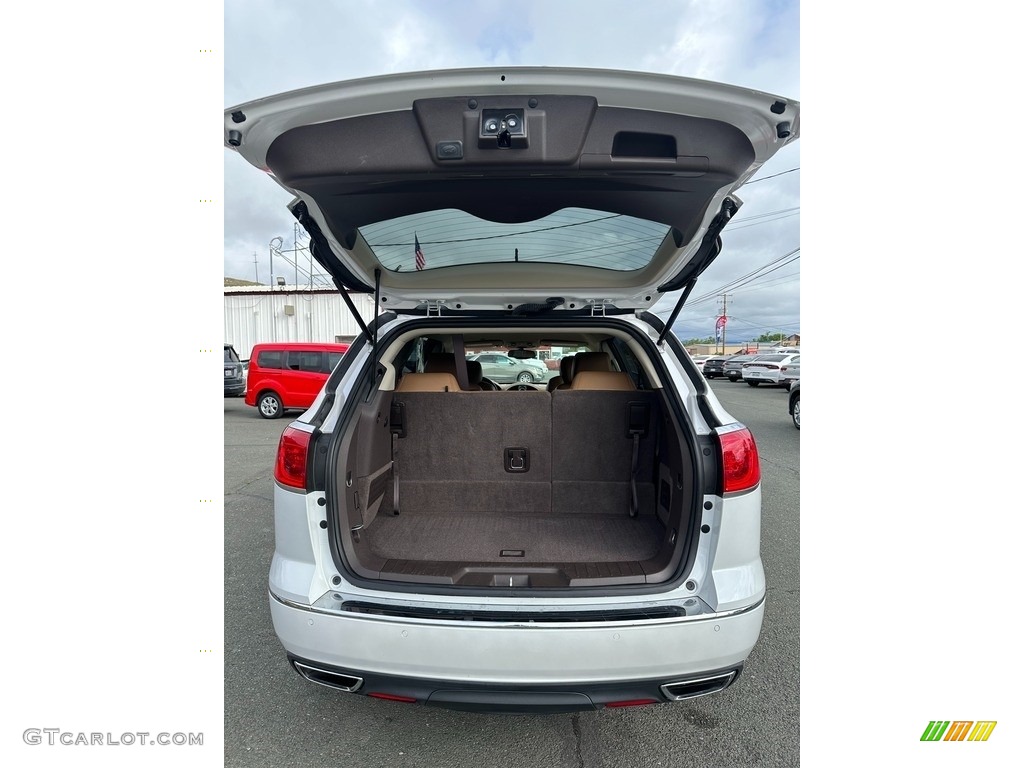 2017 Enclave Leather AWD - White Frost Tricoat / Choccachino photo #7