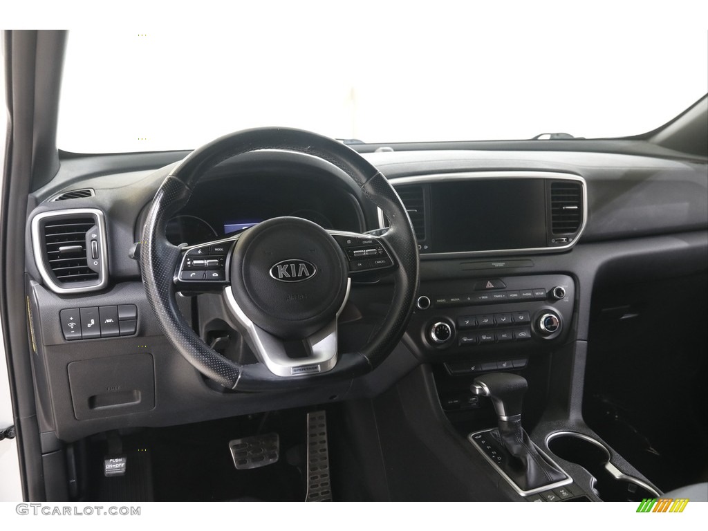 2020 Kia Sportage S AWD Black Dashboard Photo #146072871