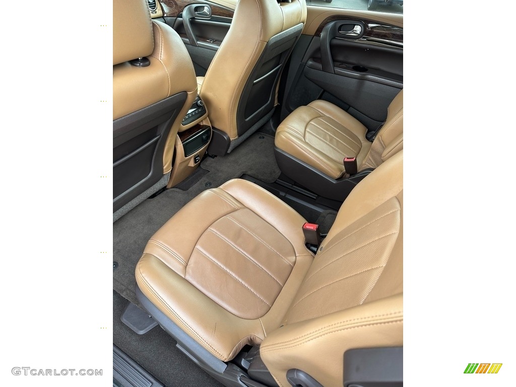 2017 Enclave Leather AWD - White Frost Tricoat / Choccachino photo #14