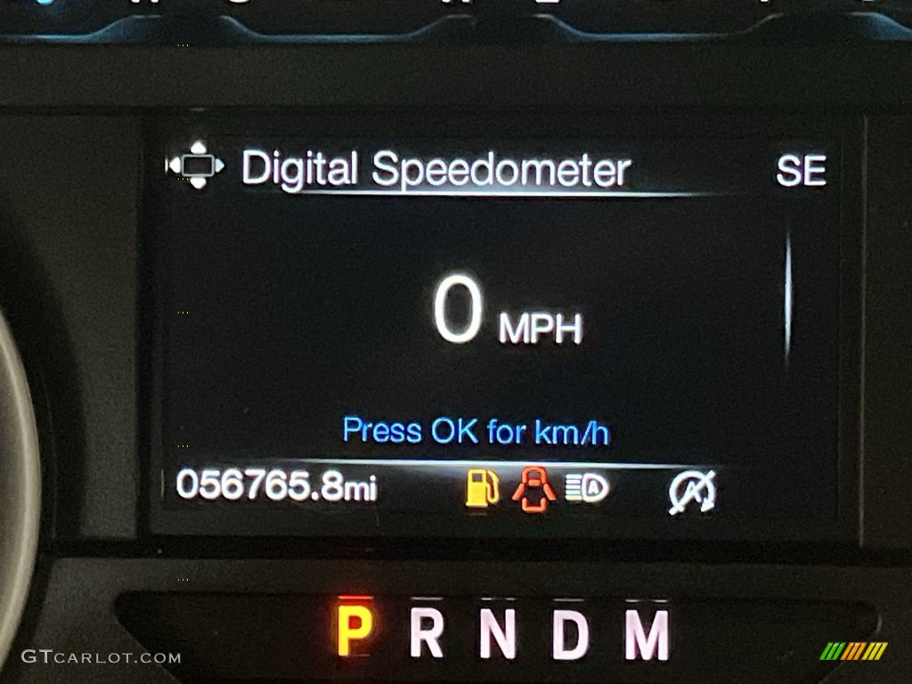 2019 F150 XLT SuperCrew 4x4 - Magma Red / Earth Gray photo #12