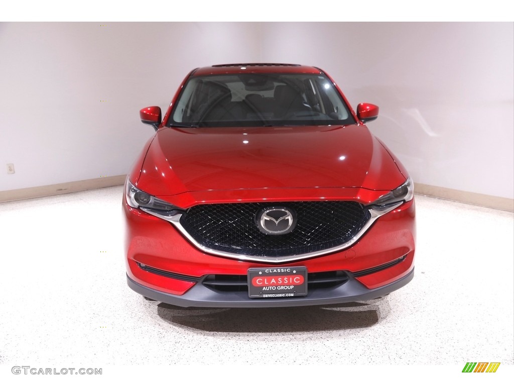 2017 CX-5 Grand Touring AWD - Soul Red Metallic / Black photo #2