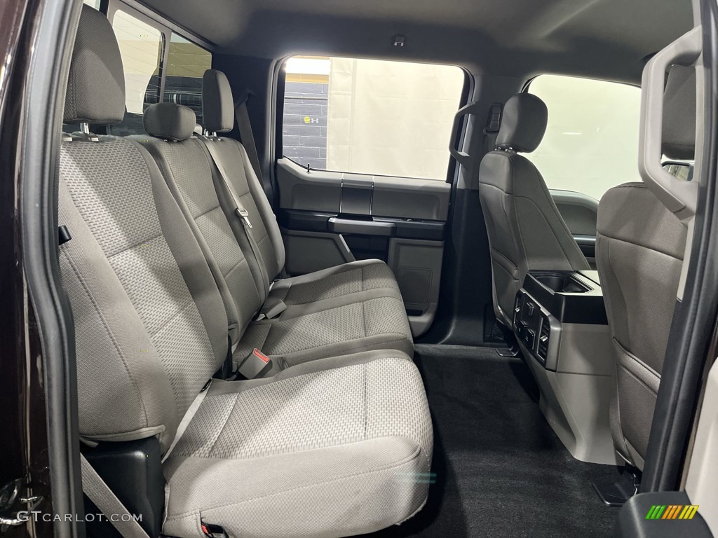 2019 F150 XLT SuperCrew 4x4 - Magma Red / Earth Gray photo #24