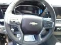 Jet Black Steering Wheel Photo for 2023 Chevrolet Silverado 1500 #146073936