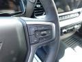 Jet Black Steering Wheel Photo for 2023 Chevrolet Silverado 1500 #146073960