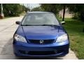 2004 Fiji Blue Pearl Honda Civic LX Coupe  photo #22