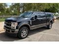 2022 Antimatter Blue Ford F350 Super Duty King Ranch Crew Cab 4x4  photo #1