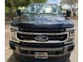 2022 Antimatter Blue Ford F350 Super Duty King Ranch Crew Cab 4x4  photo #2
