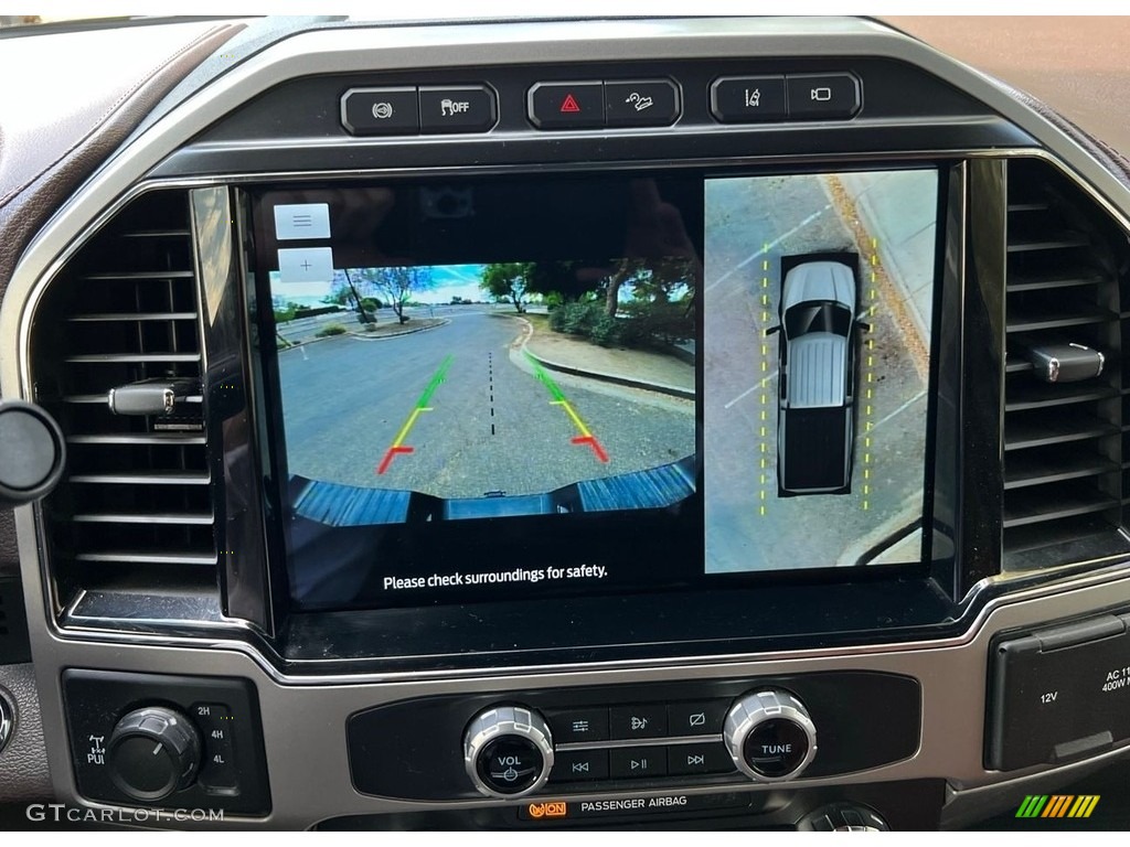 2022 F350 Super Duty King Ranch Crew Cab 4x4 - Antimatter Blue / Kingsville Antique/Java photo #10