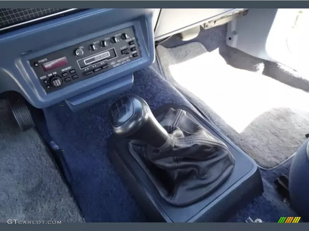 1986 Ford Mustang LX Coupe Transmission Photos