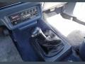 1986 Ford Mustang Blue Interior Transmission Photo