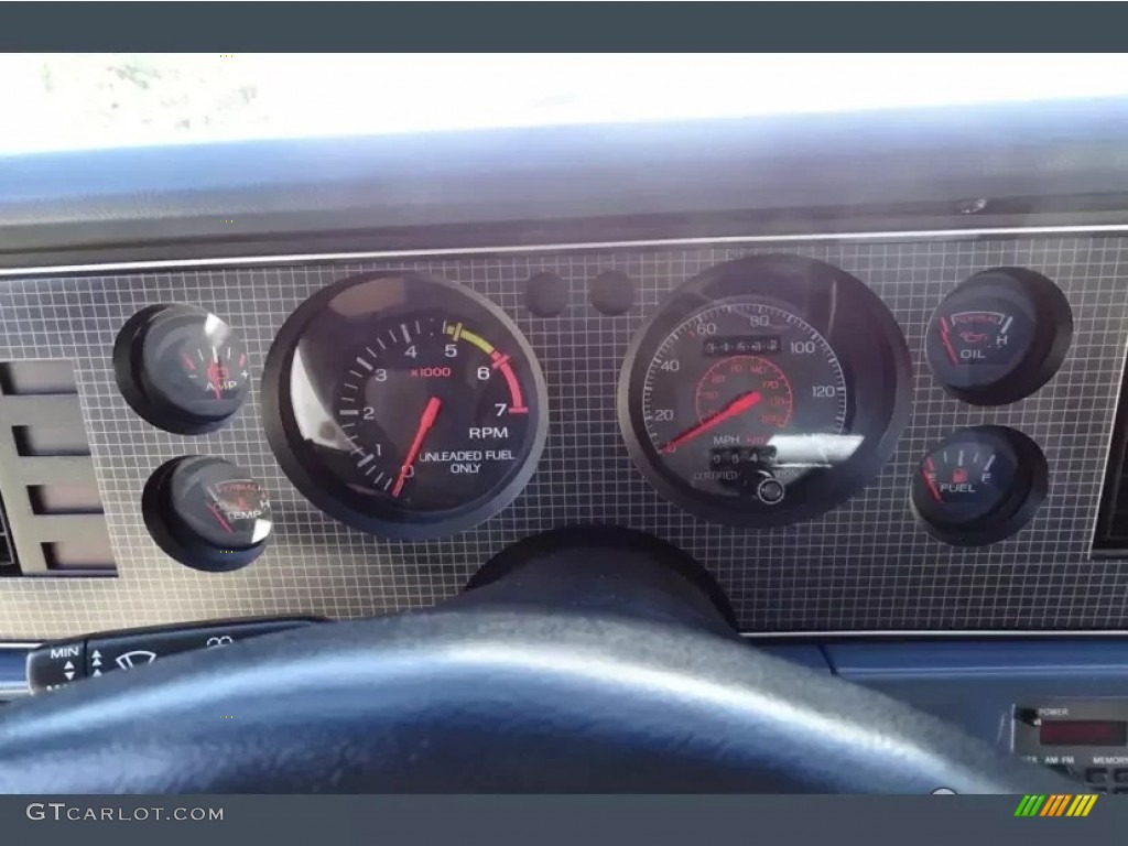 1986 Ford Mustang LX Coupe Gauges Photo #146075958