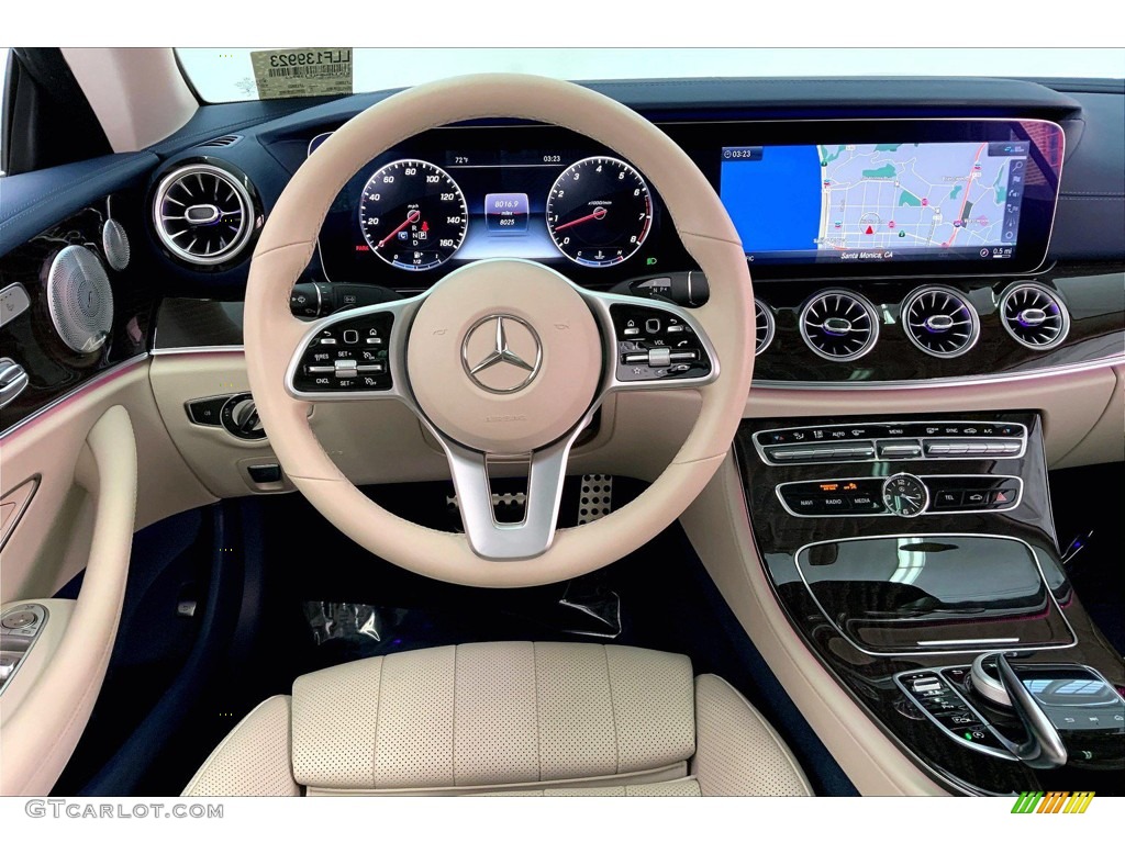 2020 E 450 Coupe - Iridium Silver Metallic / Macchiato Beige/Black photo #4