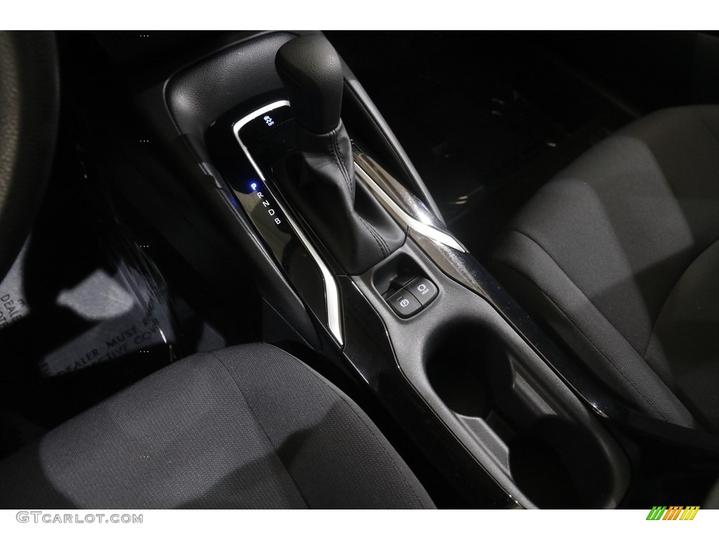 2020 Corolla LE - Black Sand Pearl / Black photo #12
