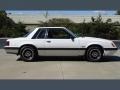 Oxford White 1986 Ford Mustang LX Coupe Exterior