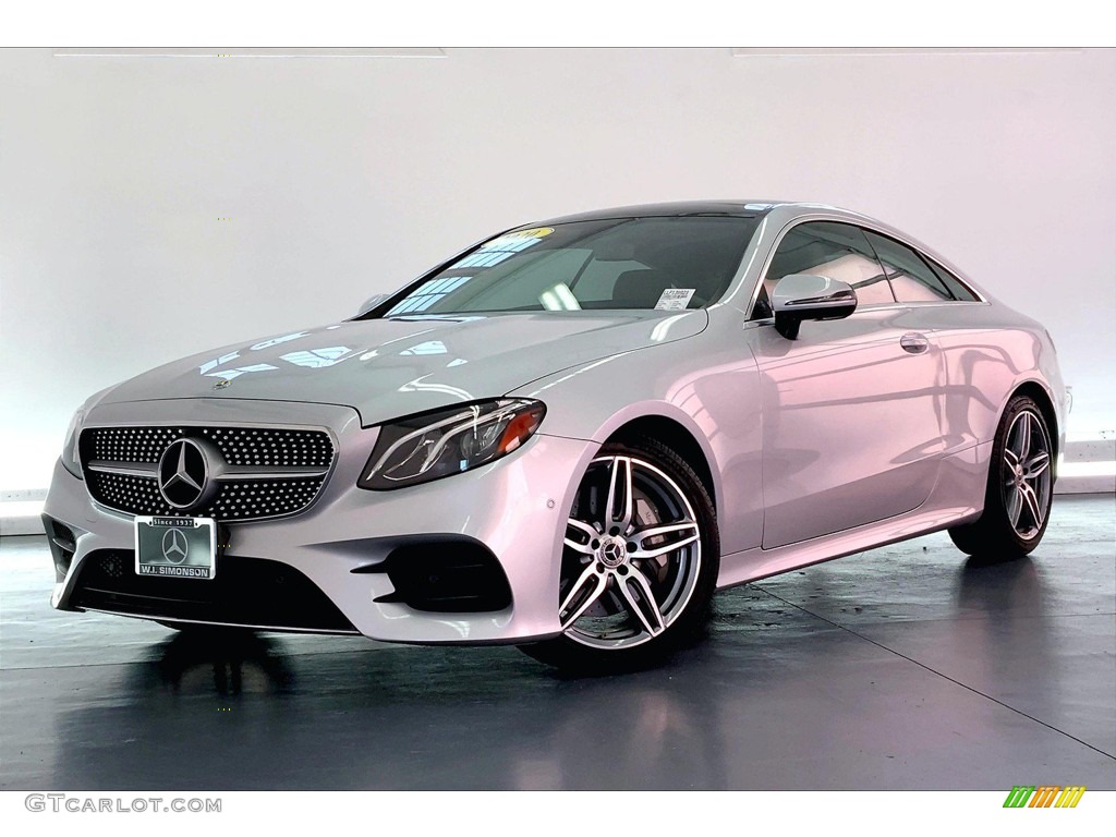 2020 E 450 Coupe - Iridium Silver Metallic / Macchiato Beige/Black photo #12