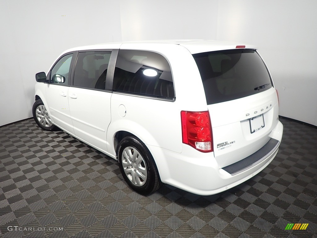 2017 Grand Caravan SE - White Knuckle / Black/Light Graystone photo #12