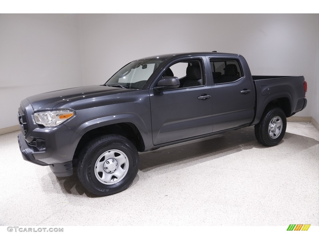 2021 Tacoma SR Double Cab 4x4 - Magnetic Gray Metallic / Cement photo #3