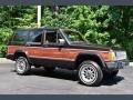 1985 Dark Brown Metallic Jeep Wagoneer Limited 4x4  photo #27