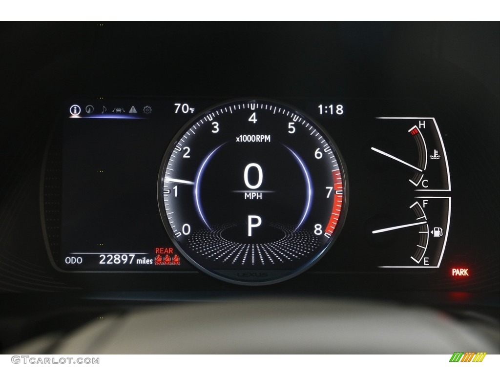 2021 ES 250 AWD - Obsidian / Black photo #8