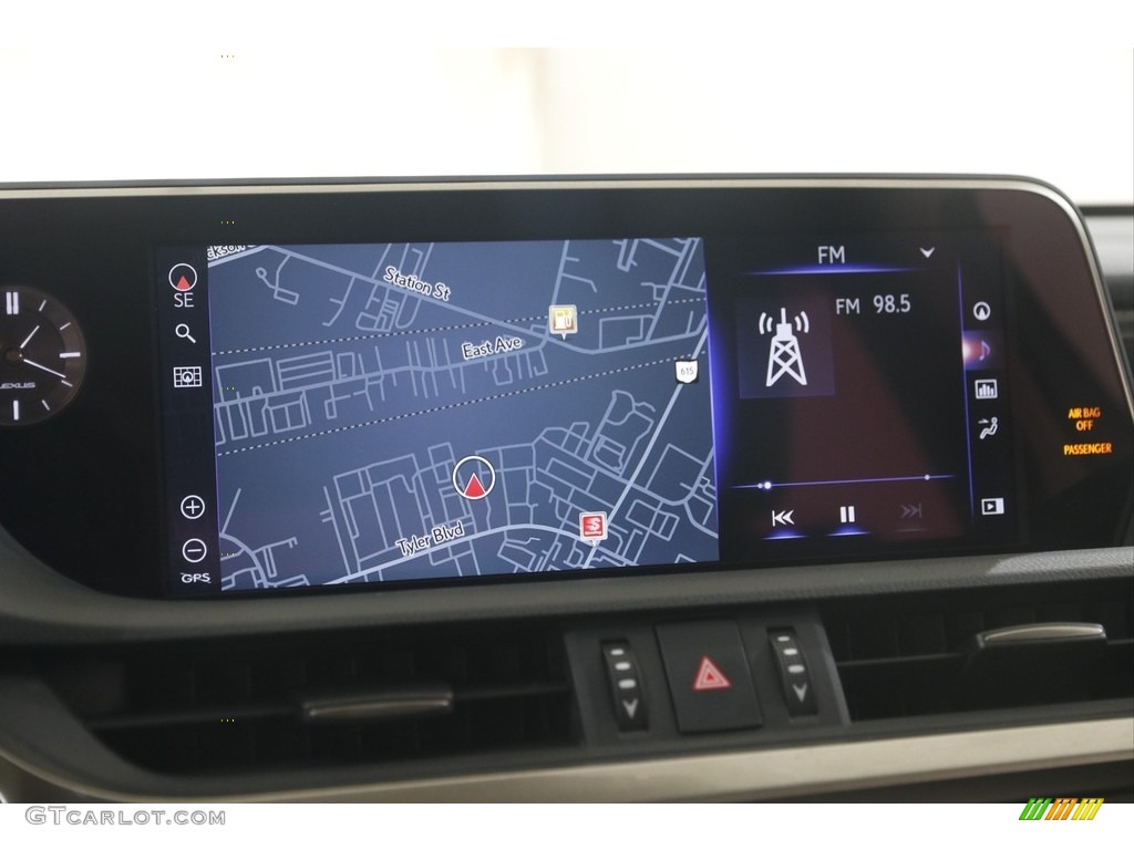 2021 ES 250 AWD - Obsidian / Black photo #11