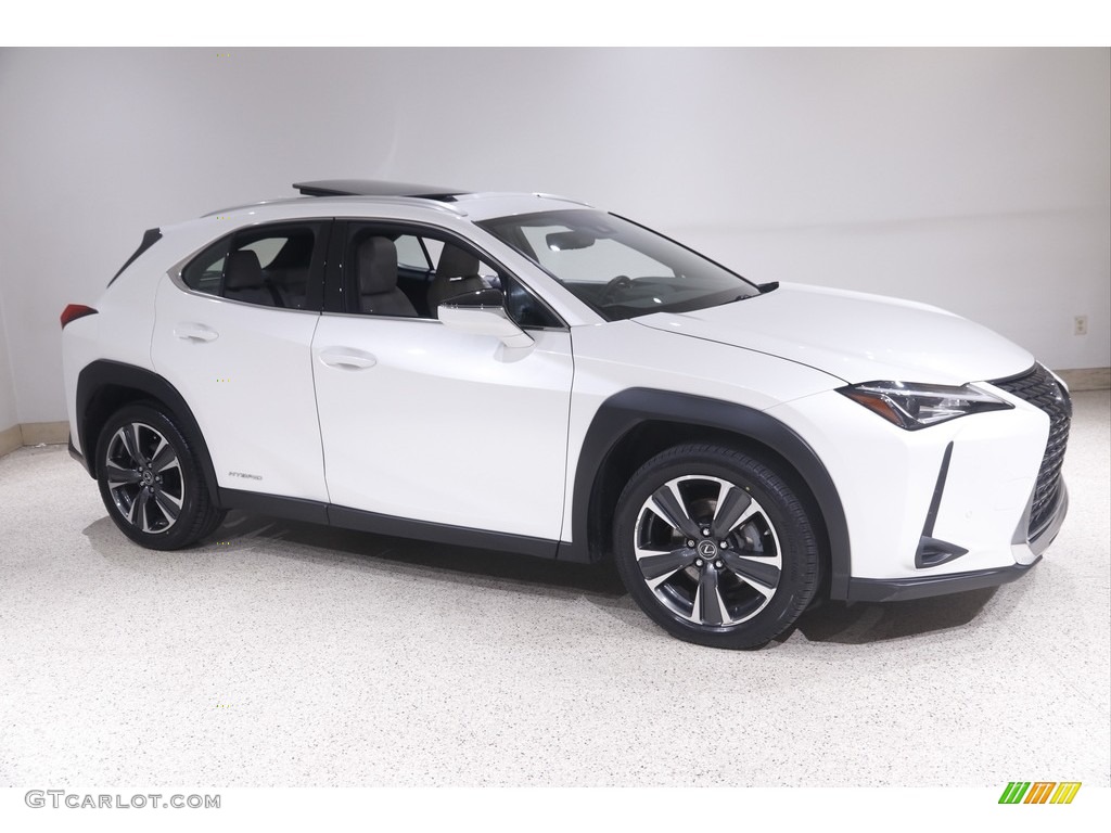 Eminent White Pearl 2019 Lexus UX 250h AWD Exterior Photo #146077772