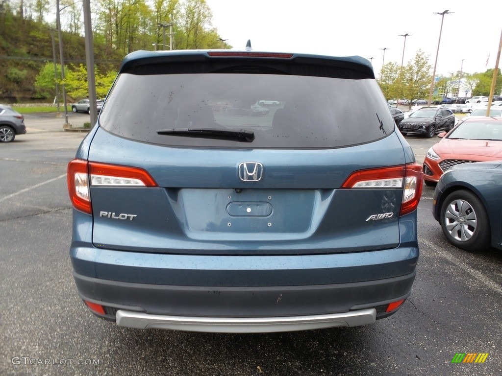 2020 Pilot EX AWD - Steel Sapphire Metallic / Gray photo #3